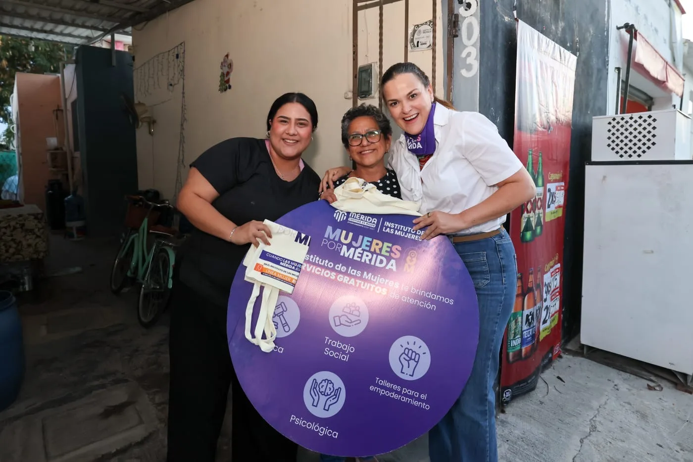 QUE LAS MUJERES EJERZAN SU DERECHO