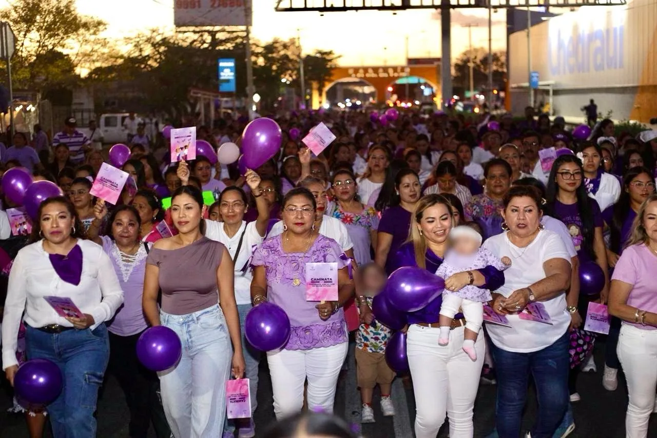 KANASÍN CONMEMORÓ EL 8M