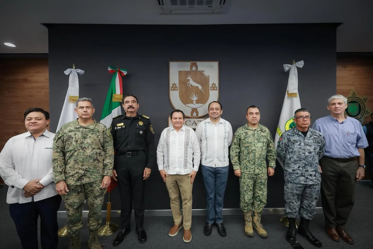 REFUERZAN COORDINACIÓN POR UN YUCATÁN SEGURO EN VACACIONES