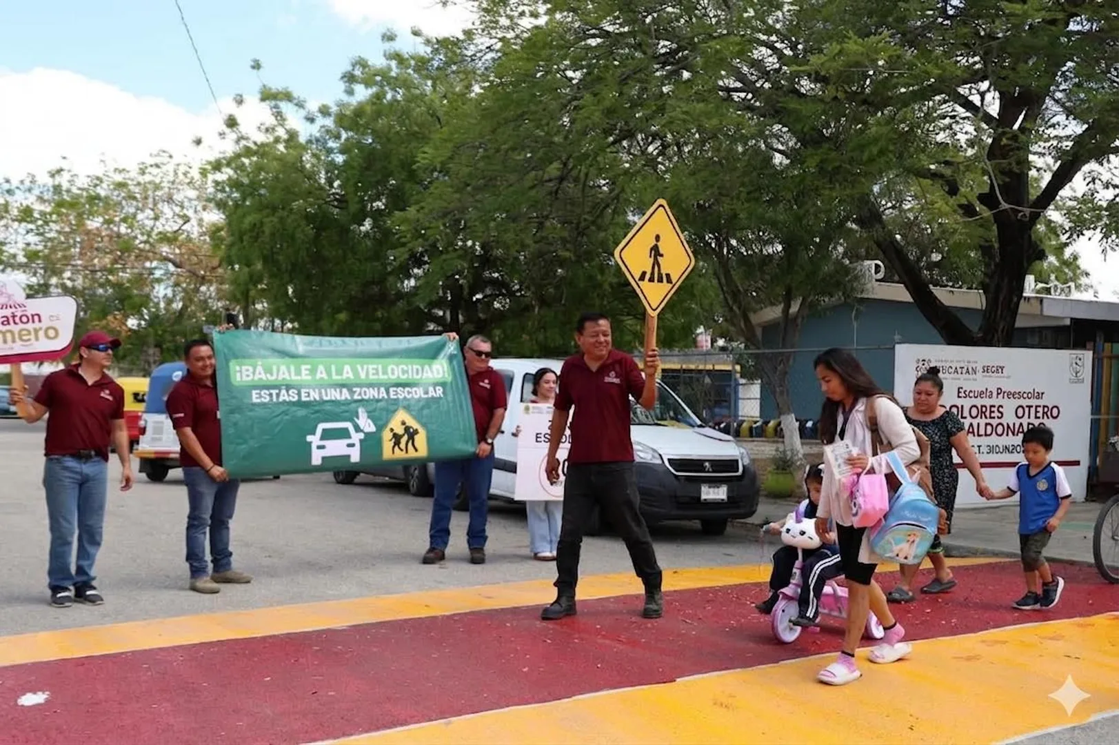 ATIENDEN SEGURIDAD VIAL EN ESCUELA DE JUAN PABLO II