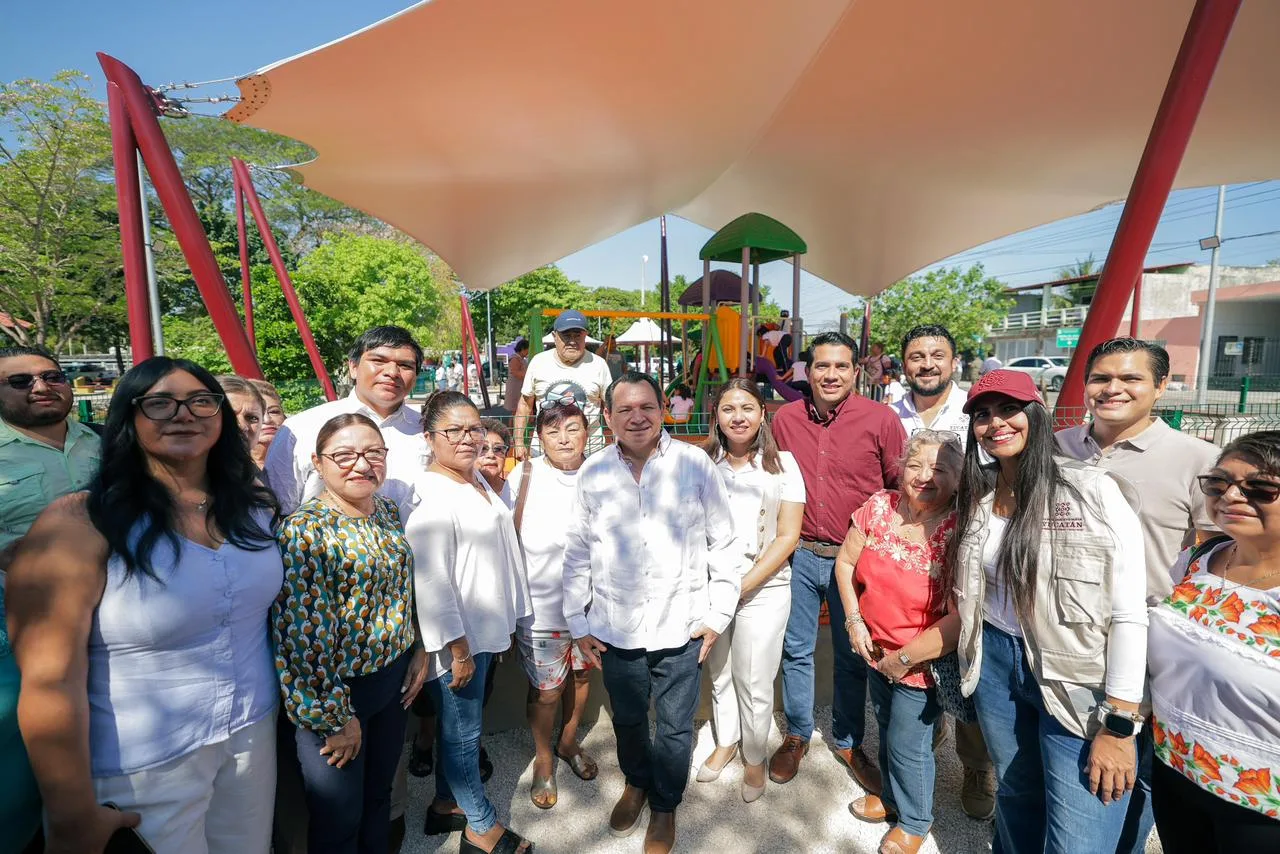 RECUPERAN PARQUE Y ANDADORES AL ORIENTE DE MÉRIDA