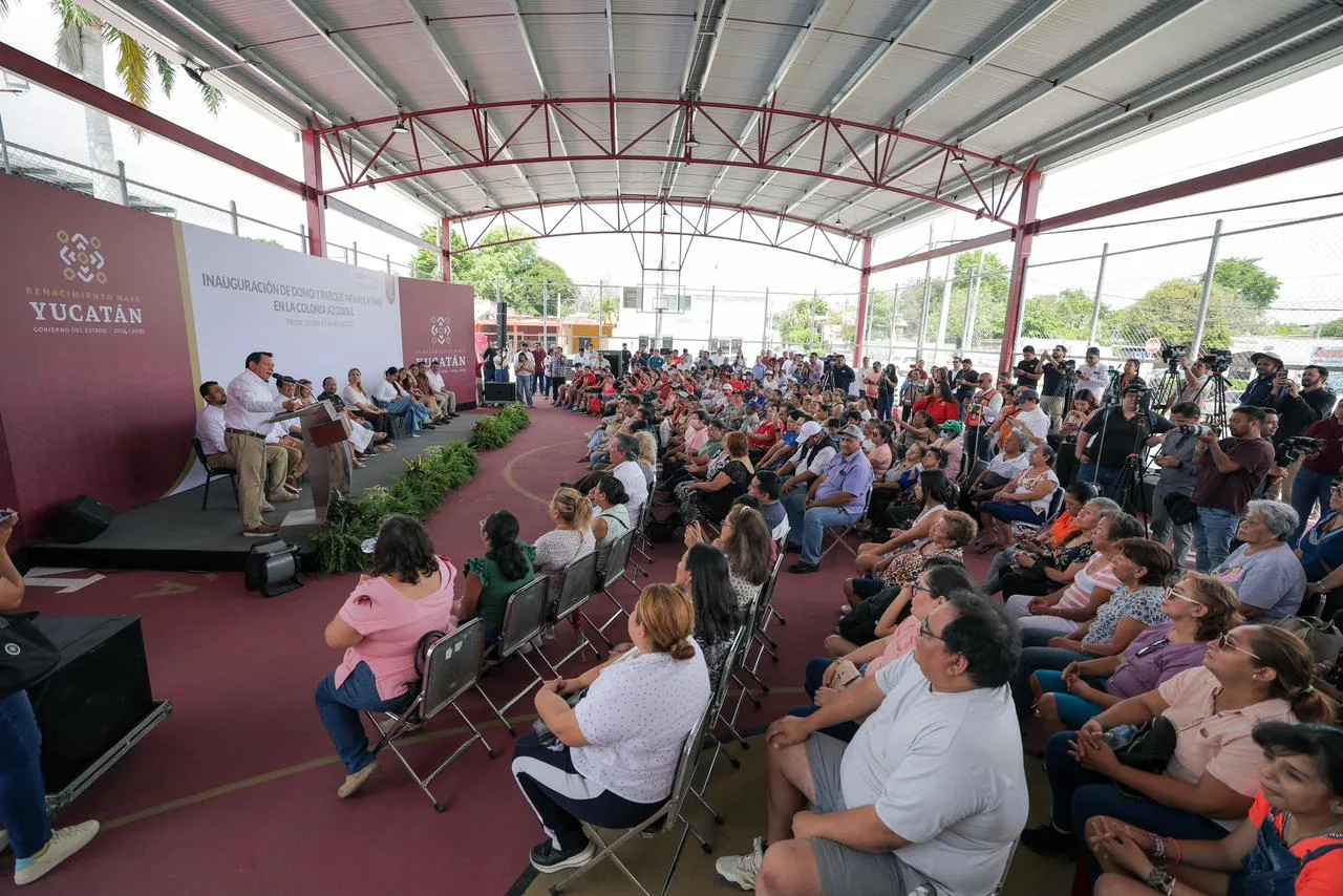 IMPULSAN OBRA PÚBLICA EN COLONIAS Y COMISARÍAS DE MÉRIDA