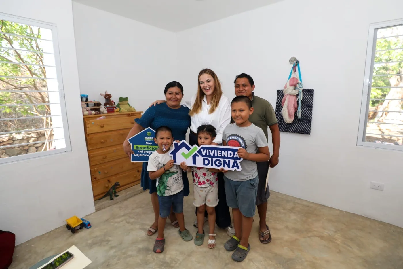 MEJORAN VIVIENDAS EN BENEFICIO DE LAS FAMILIAS