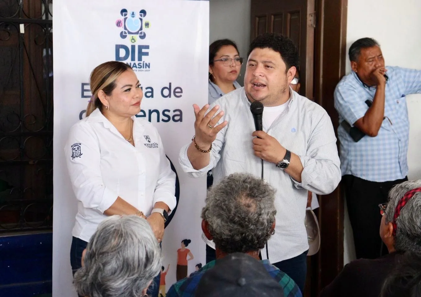 REFUERZAN APOYO A FAMILIAS VULNERABLES  DE KANASÍN CON DESPENSAS