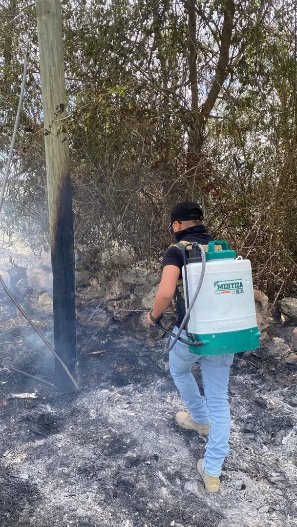 PERIODO DE QUEMAS AGRÍCOLAS EN KANASÍN