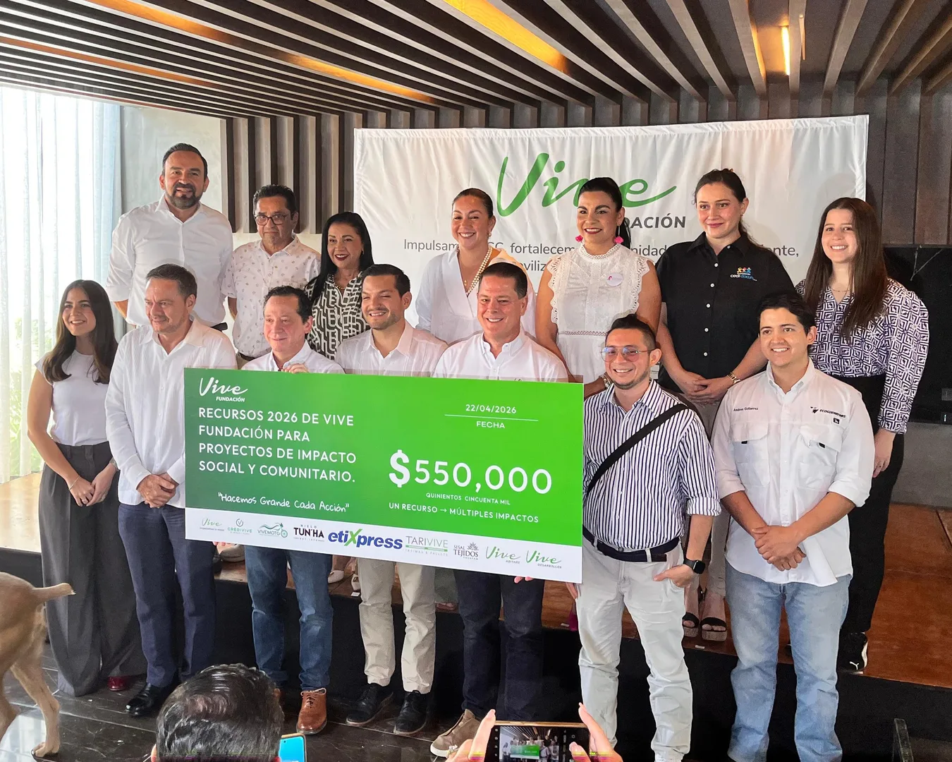 VIVE FUNDACIÓN ANUNCIA NUEVO LIDERAZGO EN YUCATÁN