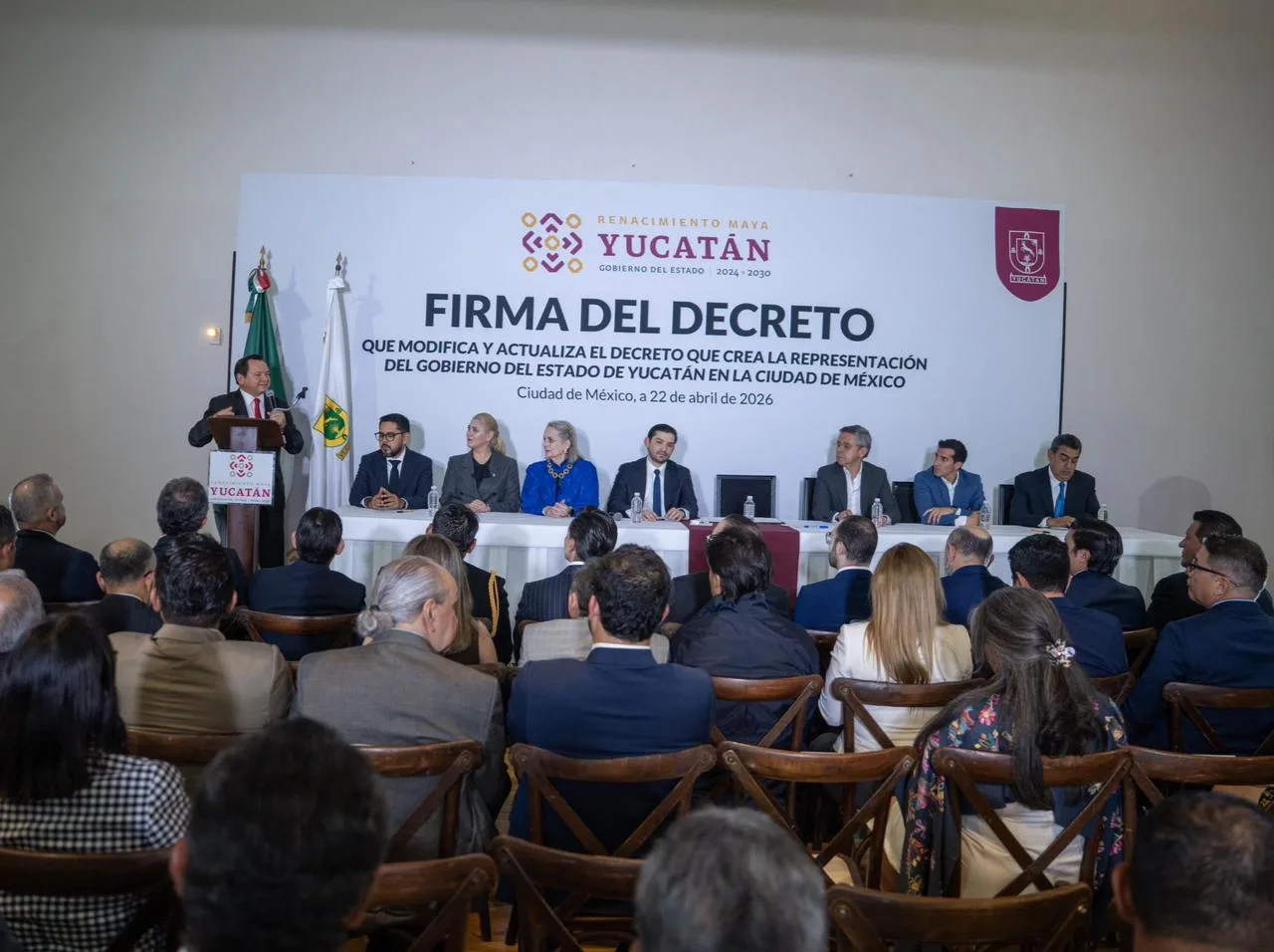 FORTALECEN PRESENCIA DE YUCATÁN EN LA CDMX, CON NUEVO DECRETO DE REPRESENTACIÓN
