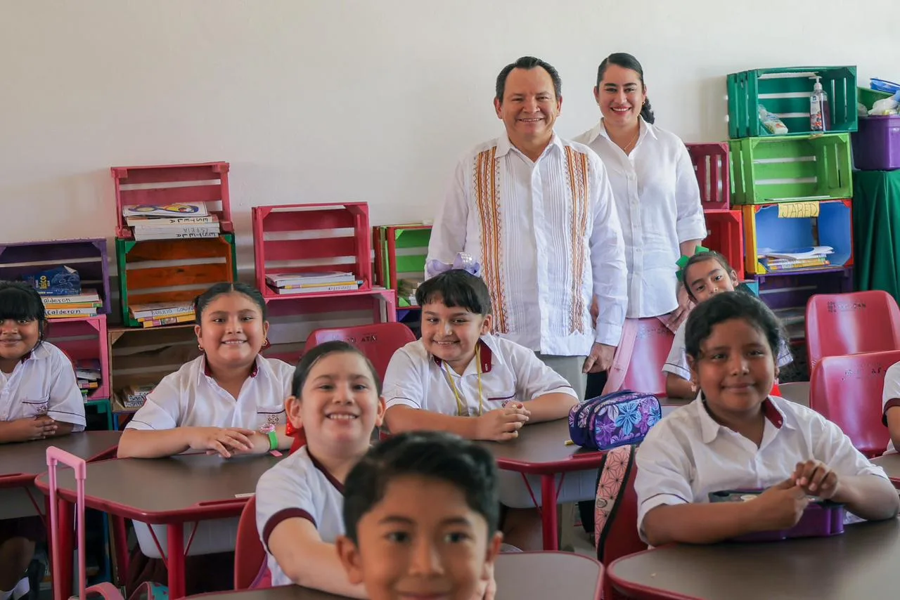 AMPLÍAN INFRAESTRUCTURA ESCOLAR EN UMÁN