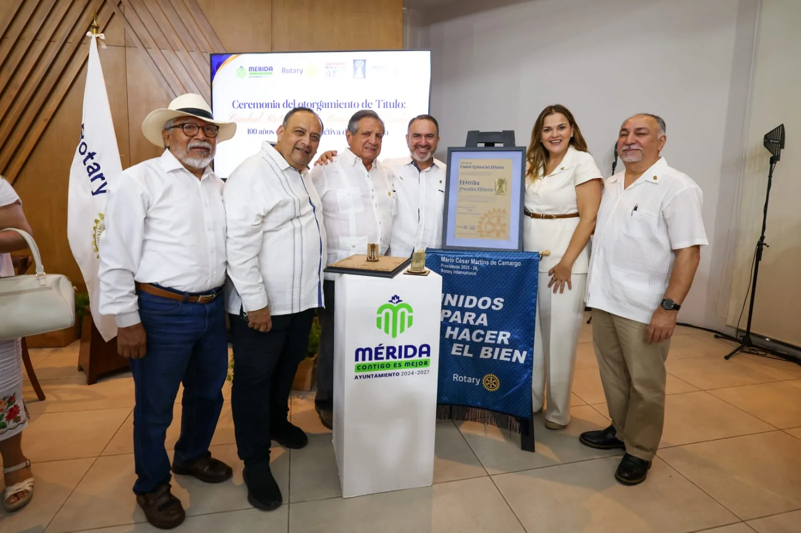 MÉRIDA RECIBE TÍTUTLO