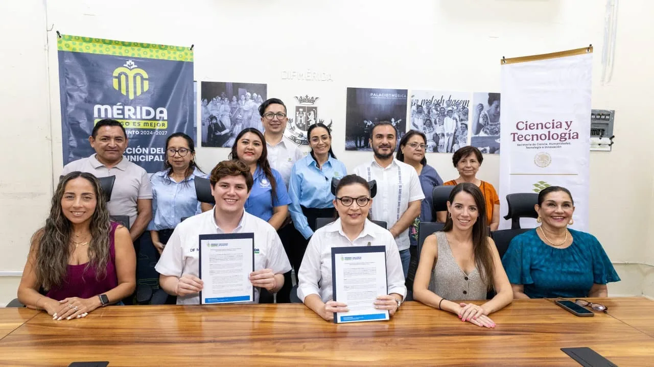 FORTALECEN ALIANZA EL DIF MÉRIDA Y EL CENTRO DE INVESTIGACIÓN CIENTÍFICA DE YUCATÁN