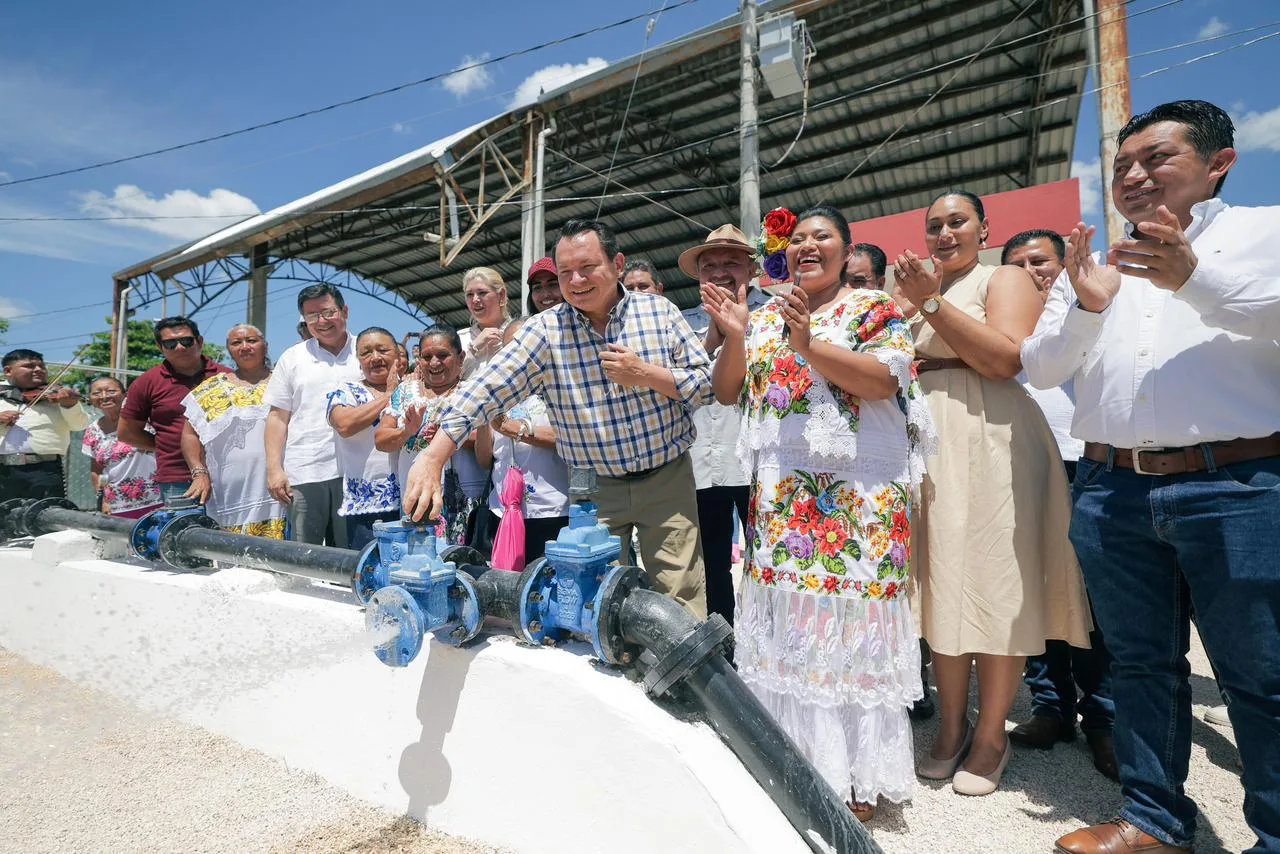 REHABILITAN SISTEMA DE AGUA POTABLE EN MUXUPIP