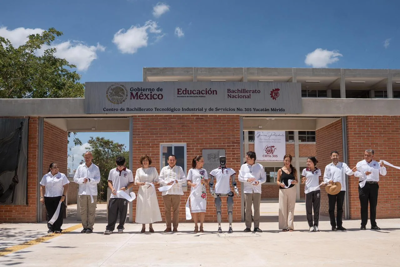 INAUGURAN NUEVO CBTIS EN CIUDAD CAUCEL