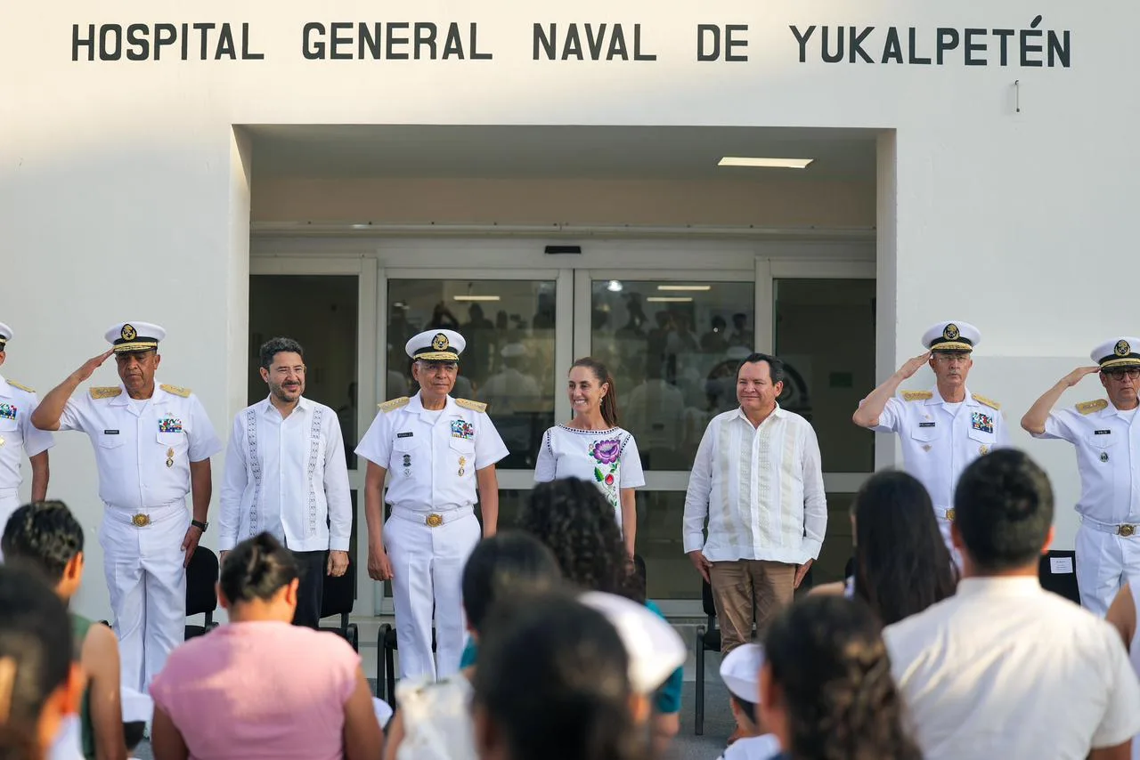 AMPLÍAN SERVICIOS DE SALUD EN YUCATÁN CON NUEVO HOSPITAL GENERAL NAVAL DE YUCALPETÉN