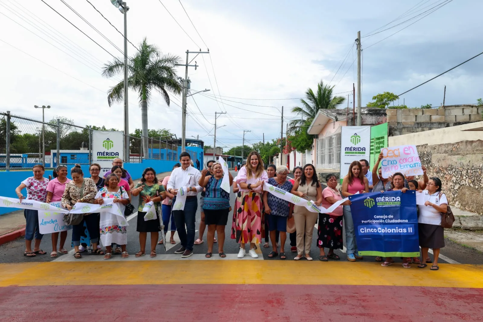 MÉRIDA ENCHULA SE CONSTRUYE DESDE CADA CALLE Y CADA COMISARÍA