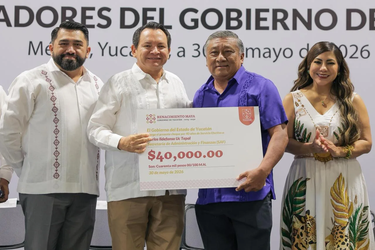 MÁS DE 10MDP EN ESTÍMULOS POR ANTIGÜEDAD A SERVIDORES PÚBLICOS