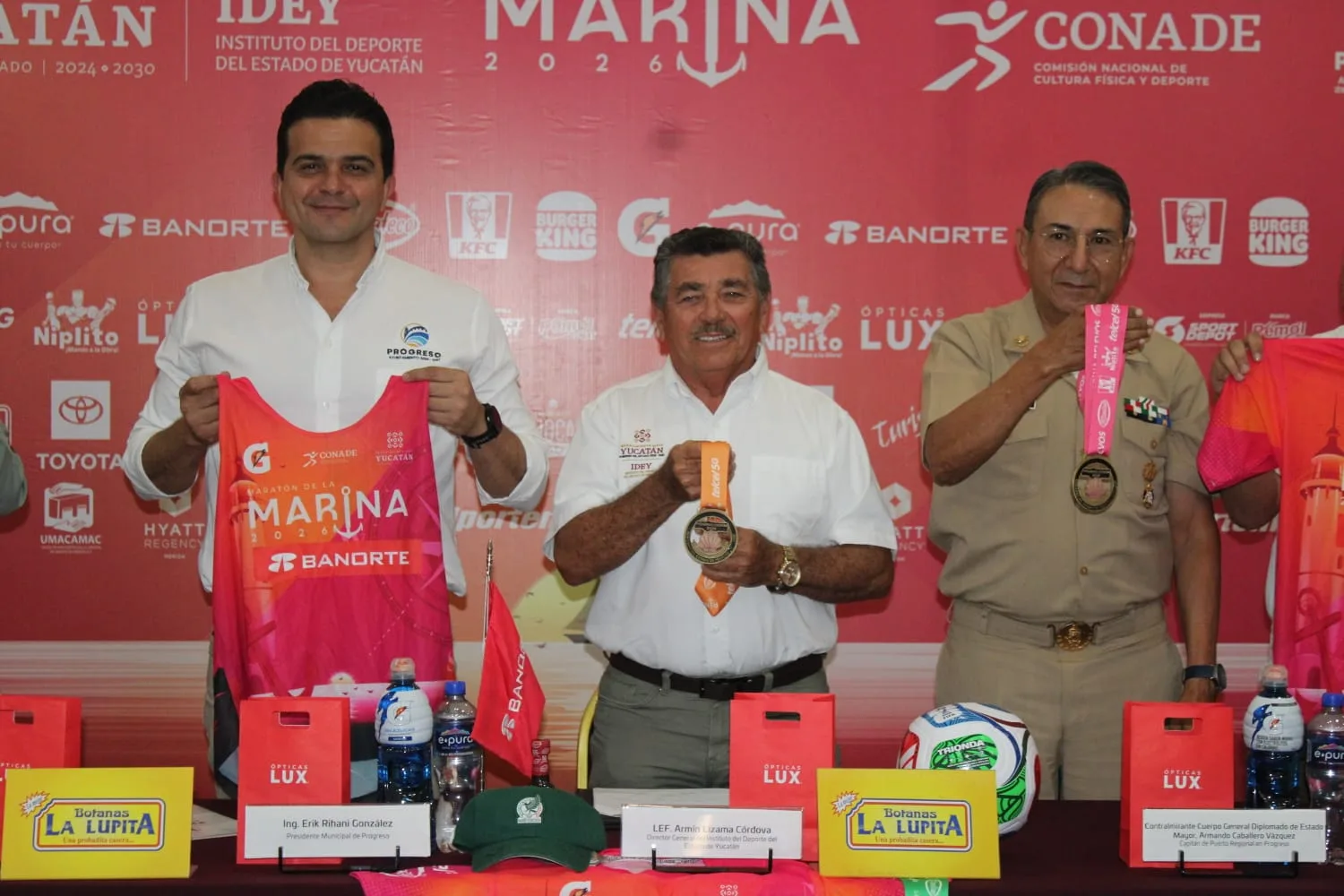 MANTENDRÁ EL MARATÓN DE LA MARINA SU RUTA HACIA PROGRESO