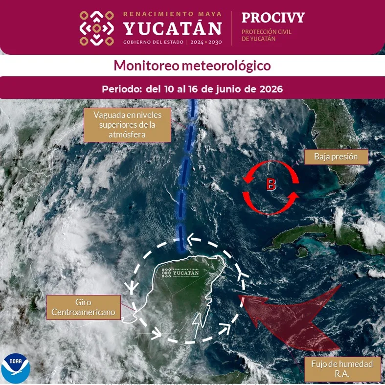 PREVÉN INCREMENTO EN POTENCIAL DE LLUVIAS