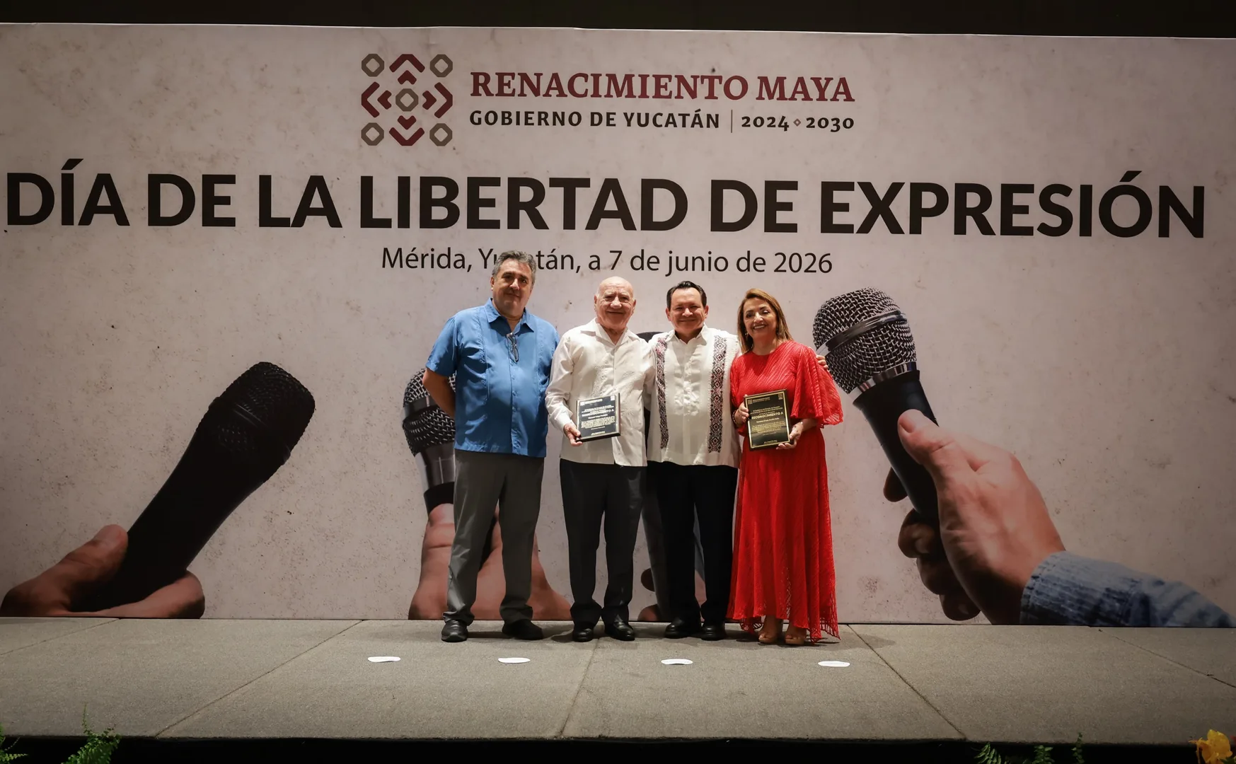RECONOCEN LABOR PERIODÍSTICA Y REAFIRMAN RESPETO A LIBERTAD DE EXPRESIÓN