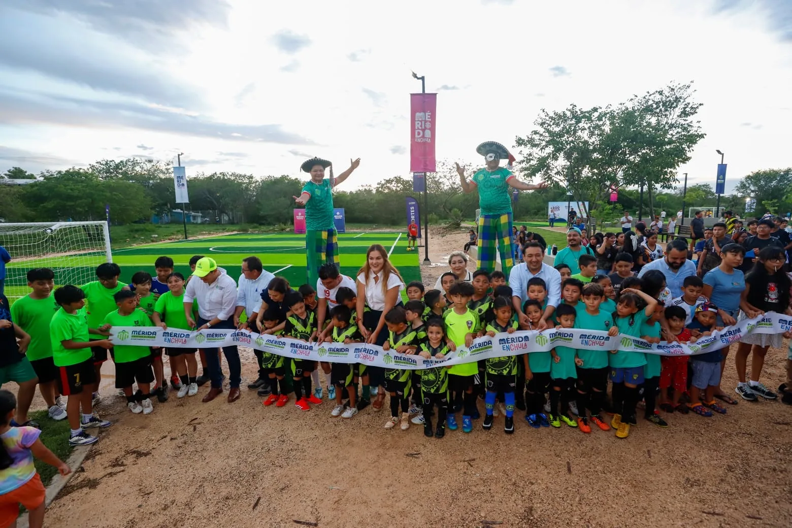 ENTREGAN ESPACIO QUE GANO EL DISEÑO PARTICIPATIVO EN VILLA MAGNA DEL SUR