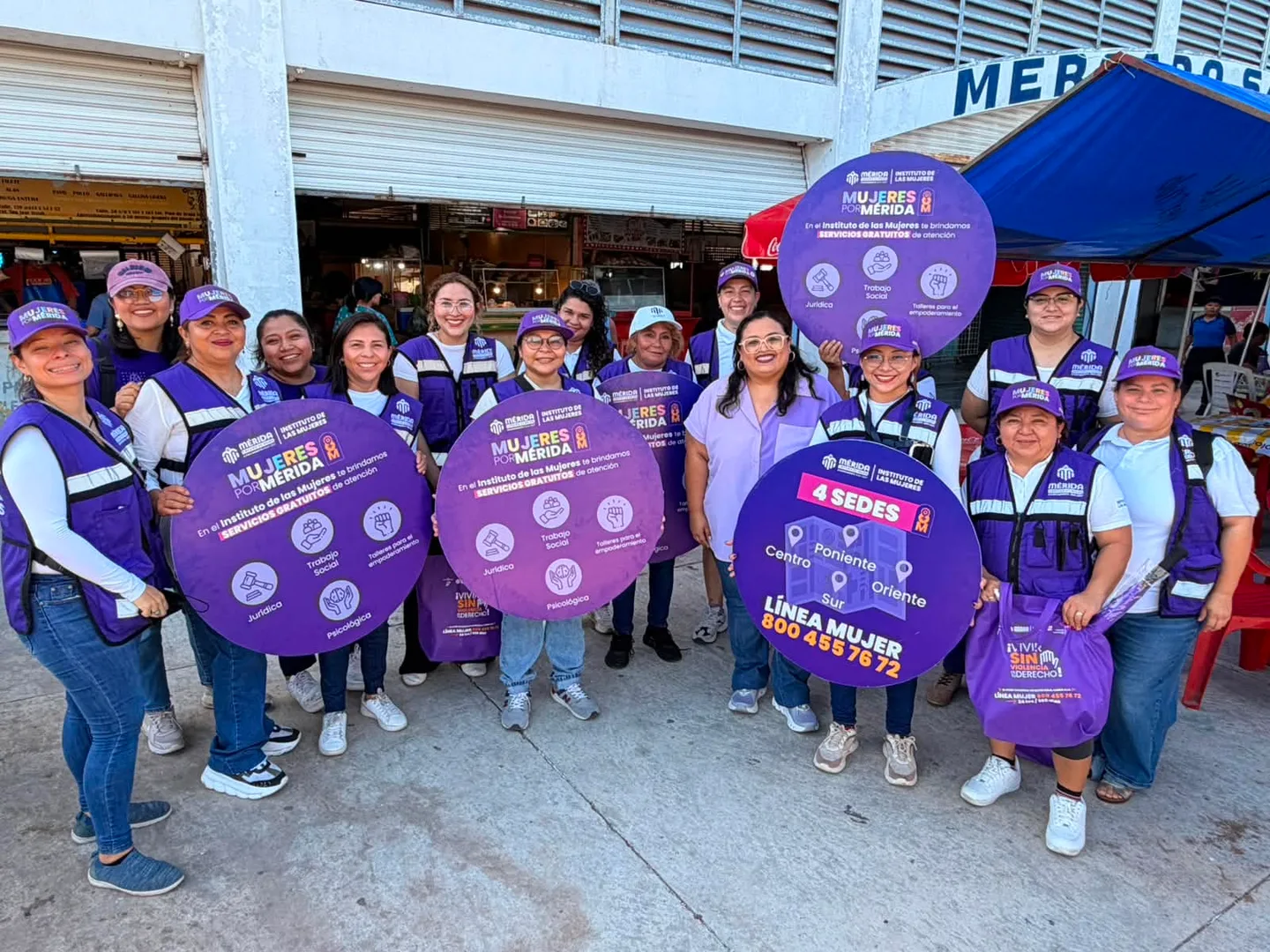 FORTALECEN ACCIONES DE ATENCIÓN Y PREVENCIÓN, POR EL INSTITUTO DE MUJERES DE MÉRIDA