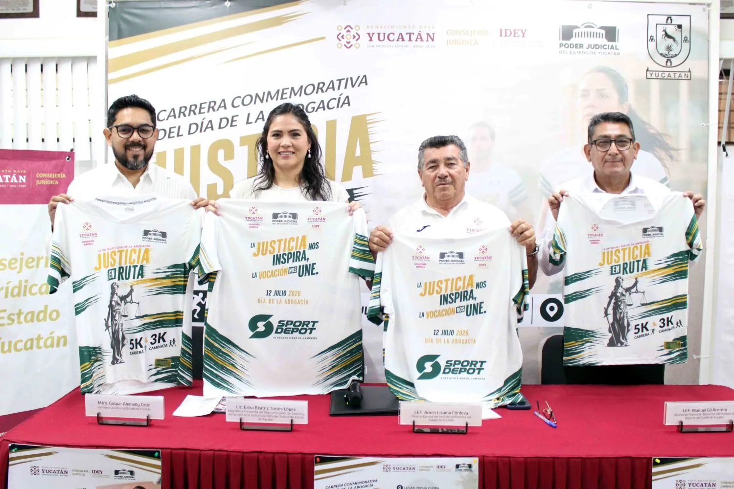 CARRERA Y CAMINATA FAMILIAR, JUSTICIA EN RUTA, POR EL DÍA DEL ABOGADO