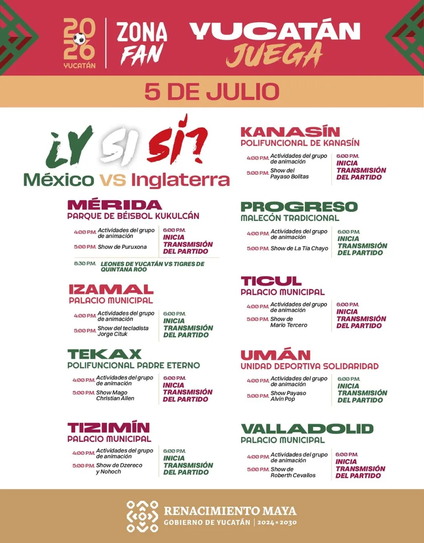VIVE EL PARTIDO DE MÉXICO EN EL KUKULCÁN