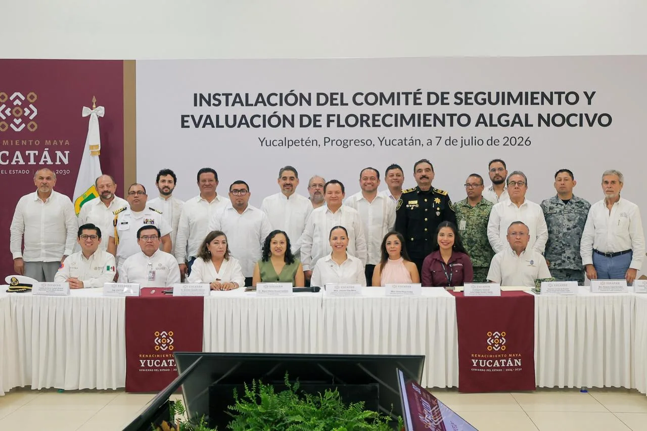PLAYAS DE YUCATÁN VIGILADAS Y SEGURAS, ACTIVAN MONITOREO CONTRA MAREA ROJA