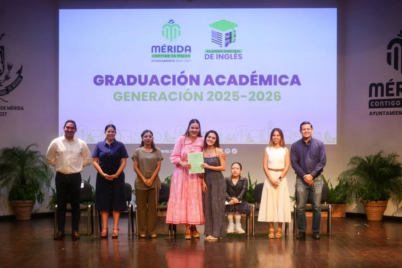 GRADUADOS DE ACADEMIA DE INGLÉS DE MÉRIDA