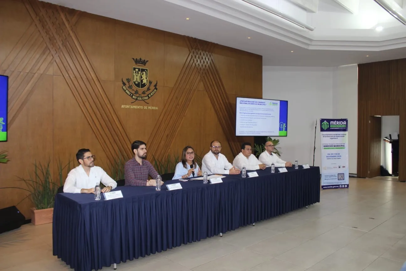 MÉRIDA SERÁ SEDE DEL CONGRESO NACIONAL DE DERECHO MUNICIPAL