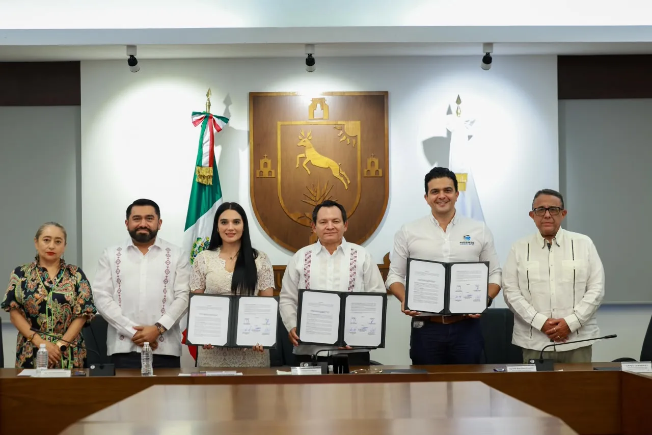 MÁS OBRAS Y MEJORES SERVICIOS, GRACIAS A CONVENIO ENTRE GOBIERNO, IZAMAL Y PROGRESO