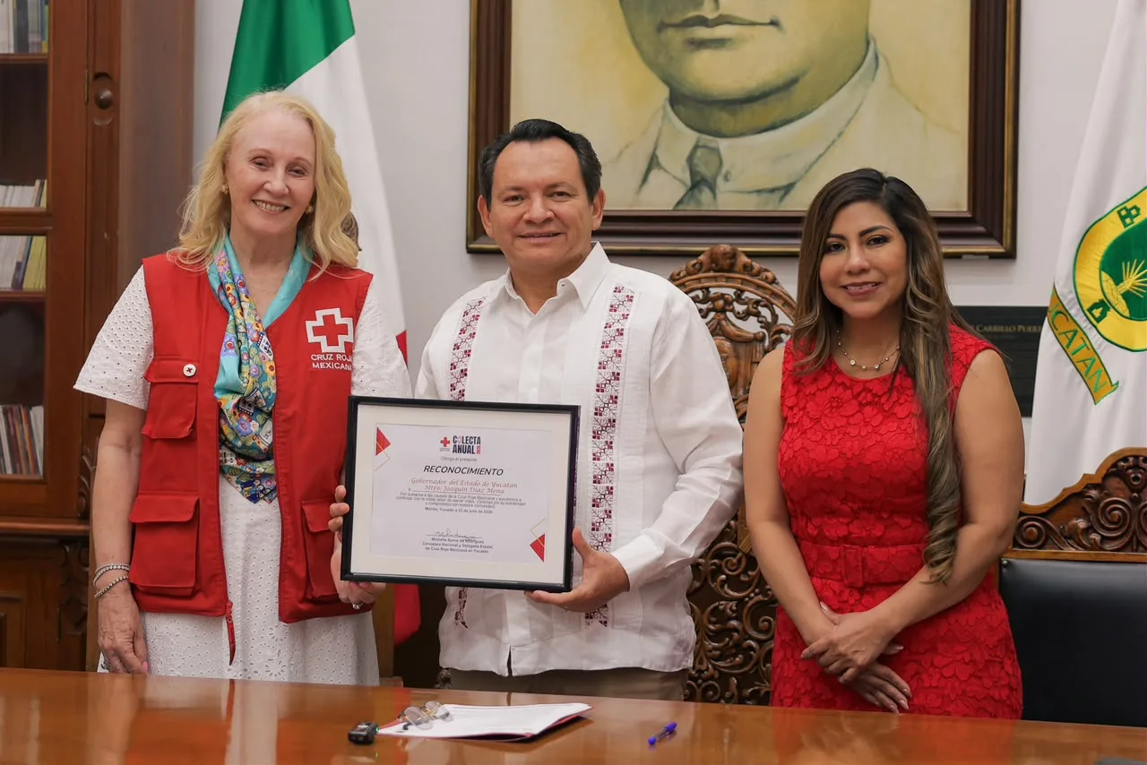 RESPALDAN A LA CRUZ ROJA PARA SALVAR MÁS VIDAS EN YUCATÁN