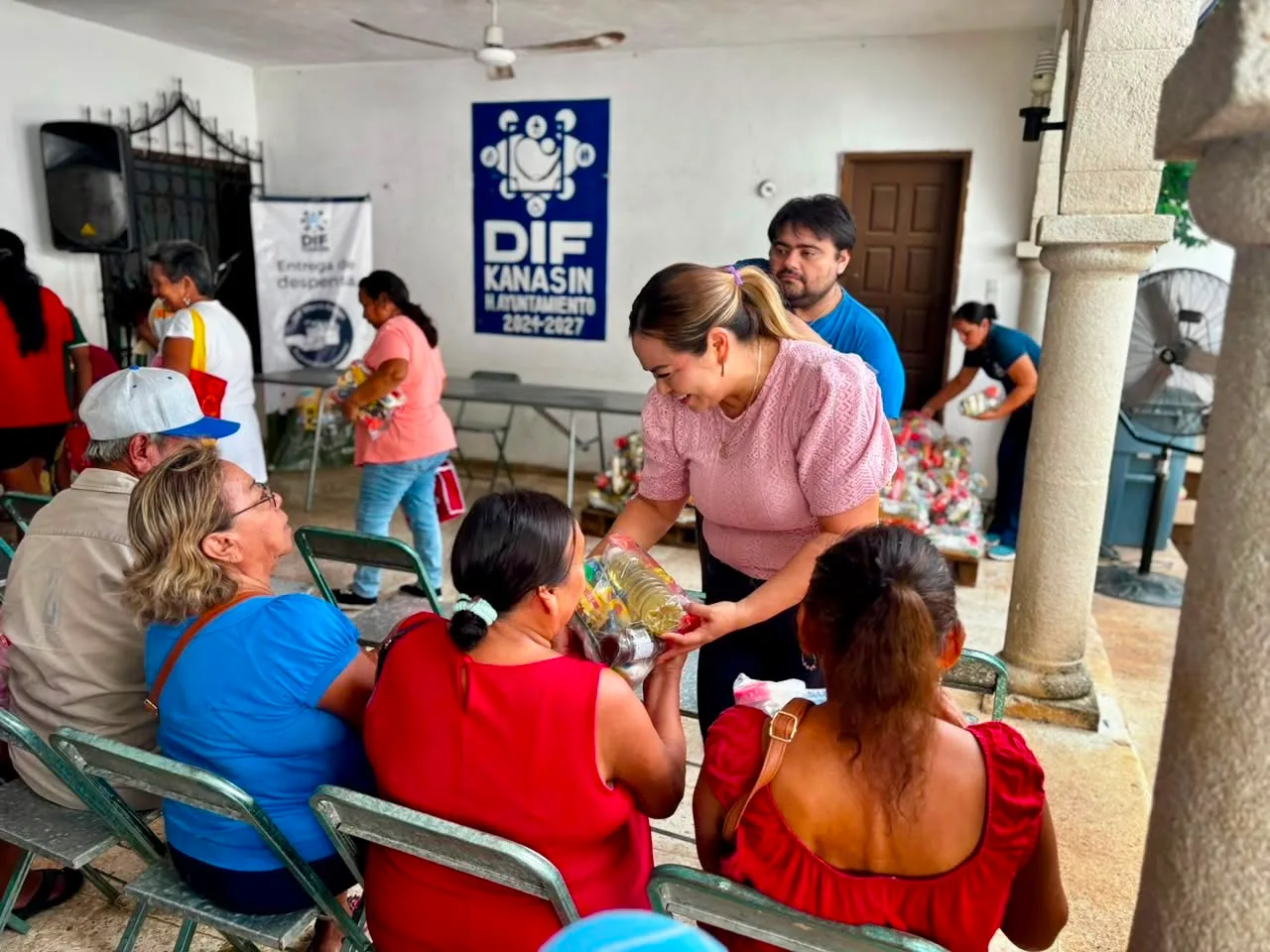 KANASÍN APOYA A FAMILIAS VUNERABLES