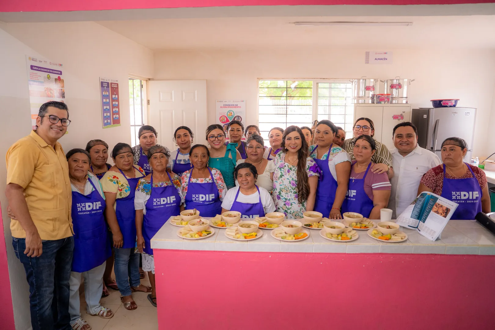 PROMUEVEN ATENCIÓN ALIMENTARIA EN TICUL, CON NUEVO COMEDOR