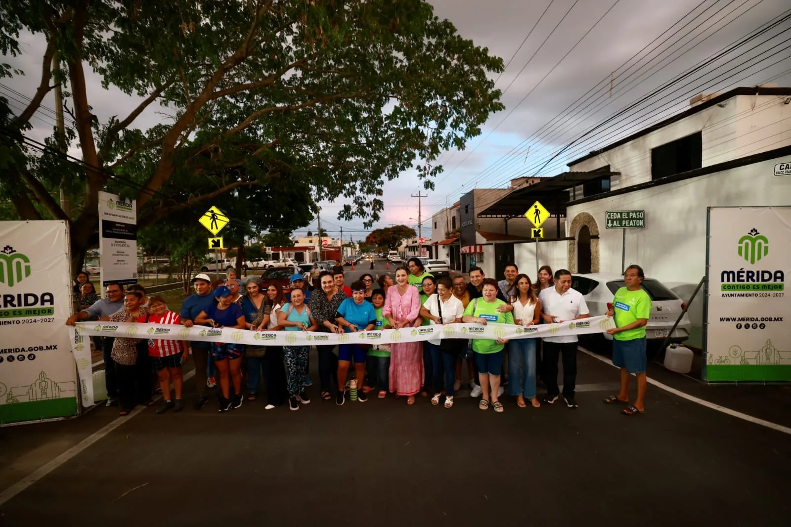 INTENSIFICAN REPAVIMENTACIÓN Y MANTENIMIENTO VIAL EN TODA MÉRIDA