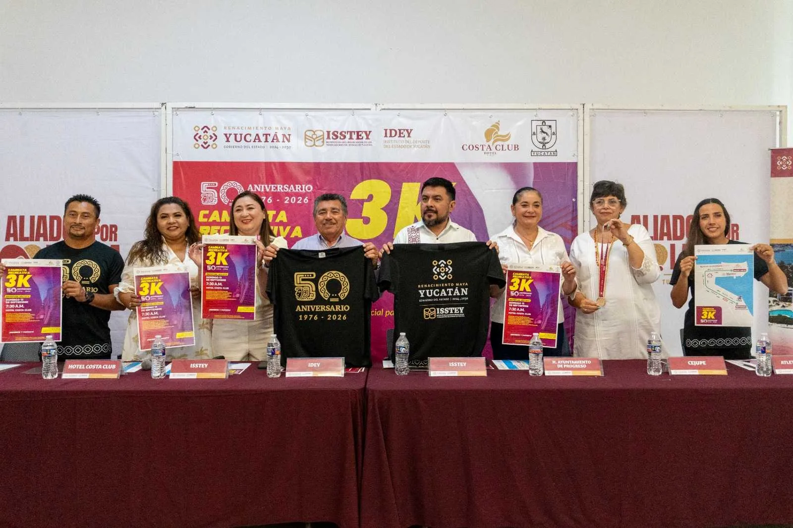 CAMINATA RECREATIVA PARA CELEBRAR 50 AÑOS DEL ISSTEY