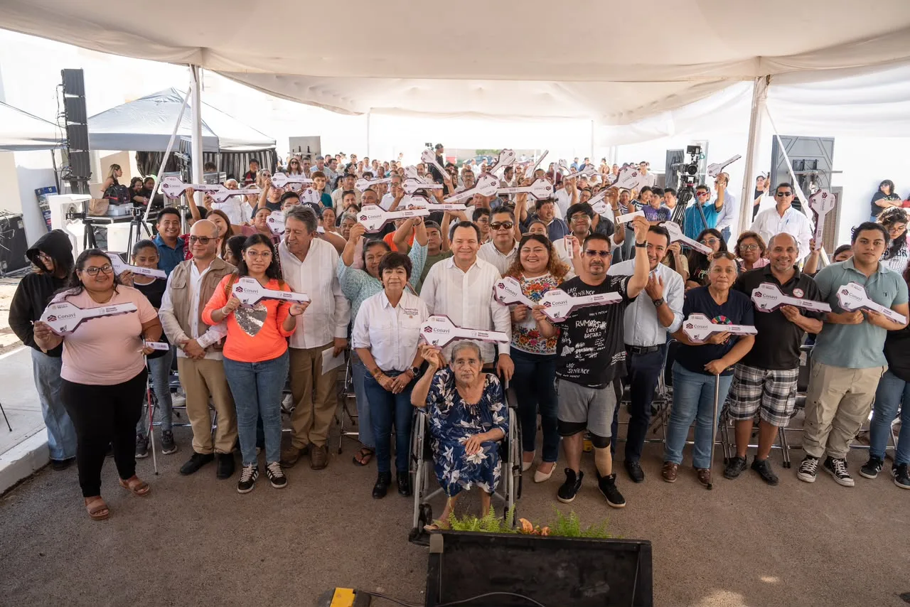 IMPULSAN MILES DE VIVIENDAS CON CERTEZA PATRIMONIAL EN YUCATÁN