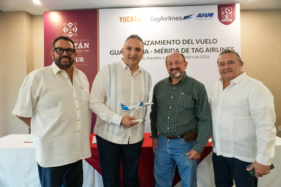 RELANZAN VUELO GUATEMALA - MÉRIDA