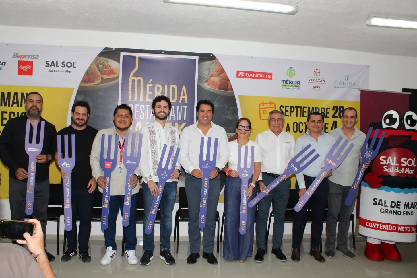 INVITAN A RESTAURANTES DE YUCATÁN AL MÉRIDA RESTAURANT WEEK 2026