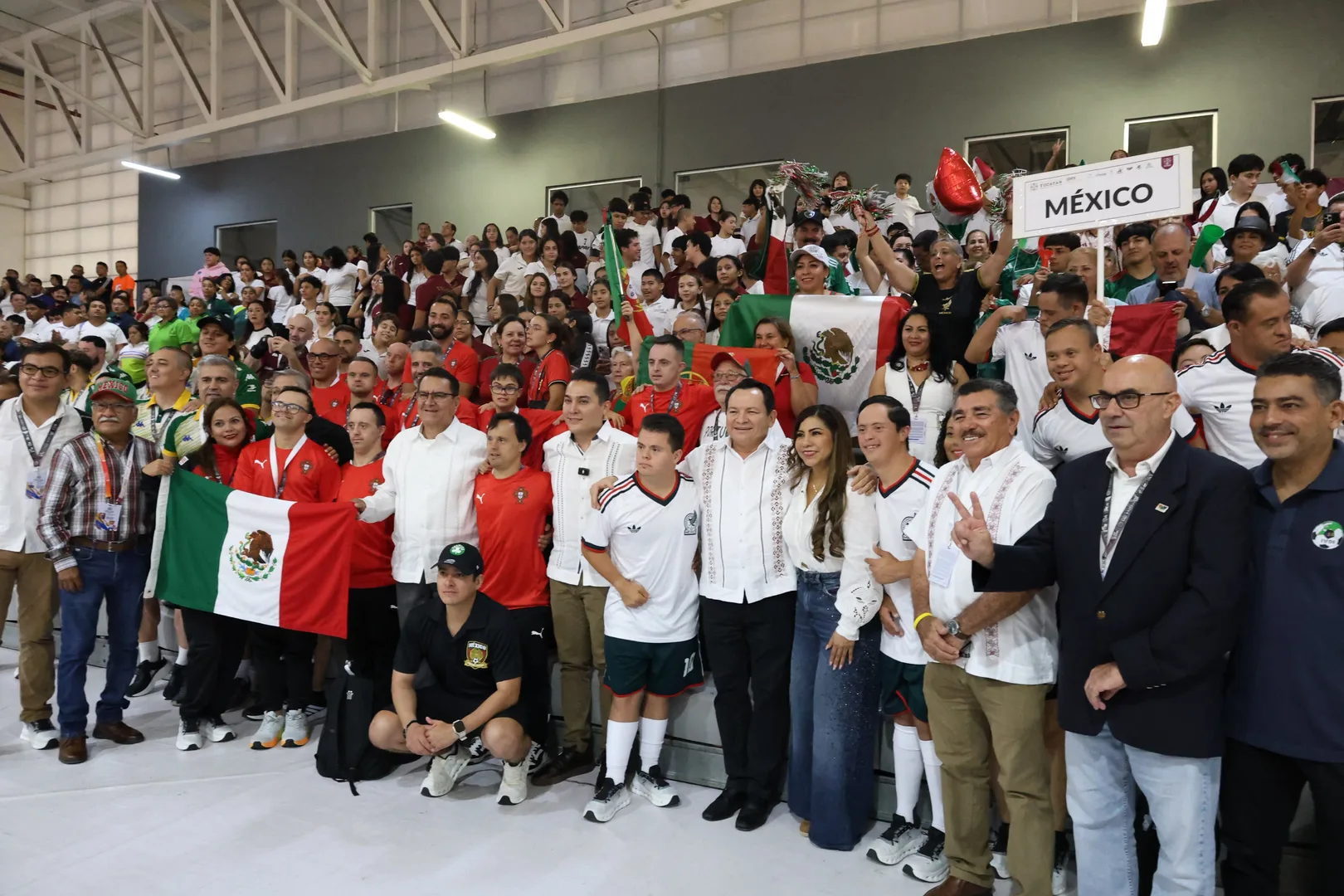 CONADE Y GOBIERNO DE YUCATÁN INAUGURAN COPA MUNDIAL DE FUTSAL DOWN 2026