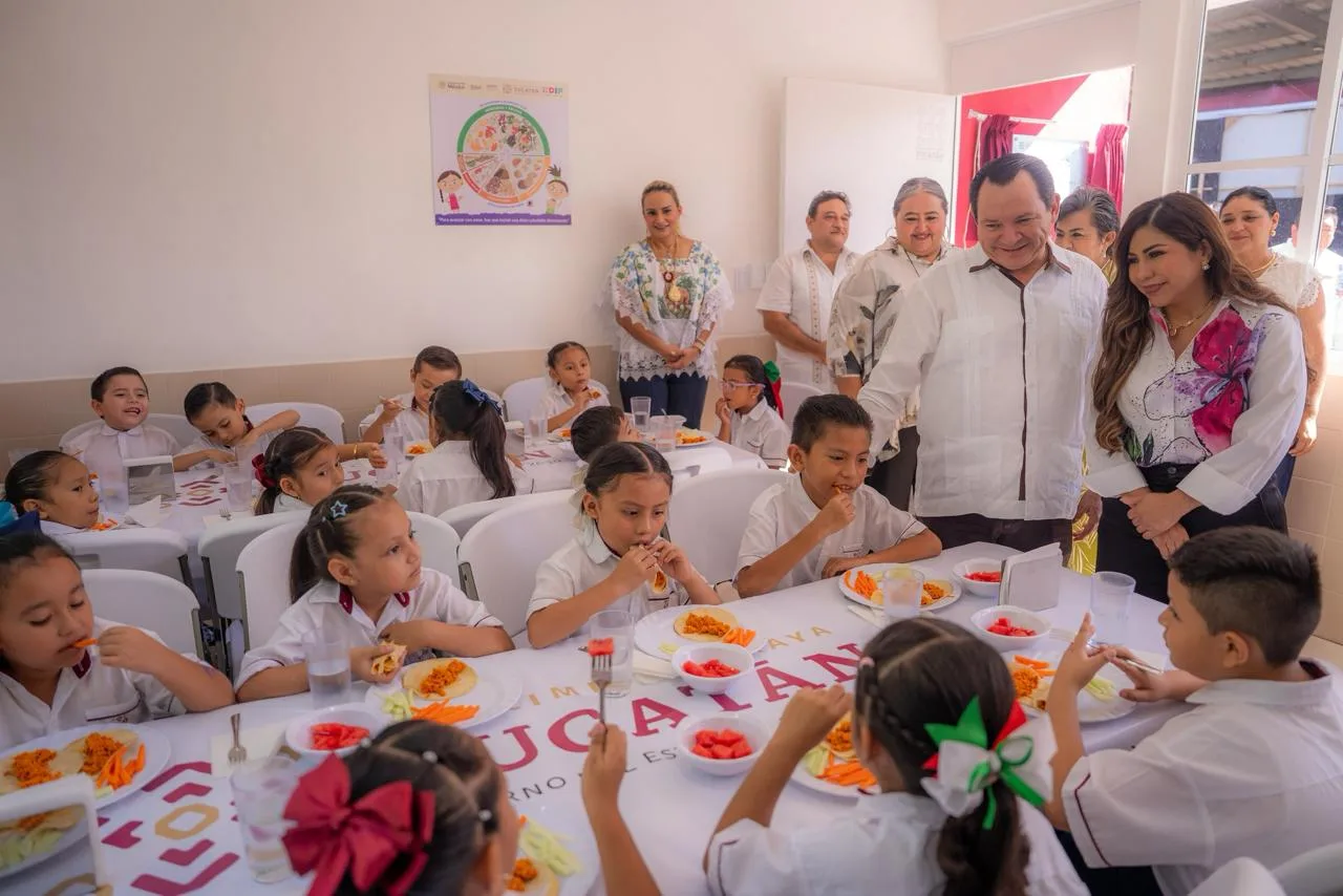 TAHMEK YA CUENTA CON UN COMEDOR ESCOLAR