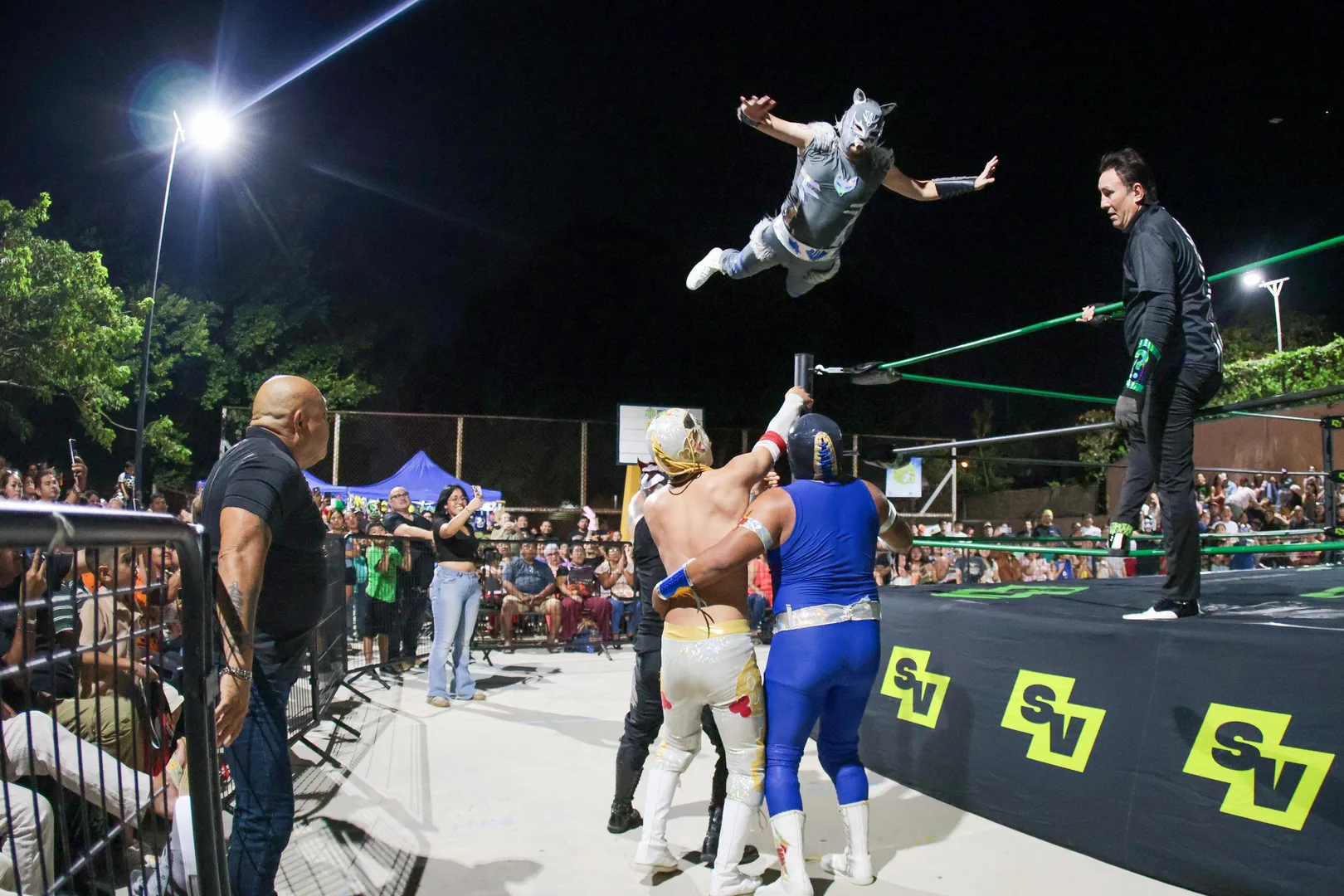 LUCHA LIBRE GRATIS EN EL PONIENTE DE MÉRIDA