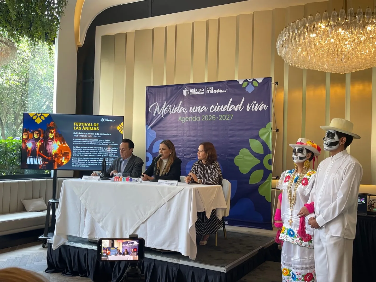 PRESENTAN AGENDA CULTURAL DE MÉRIDA