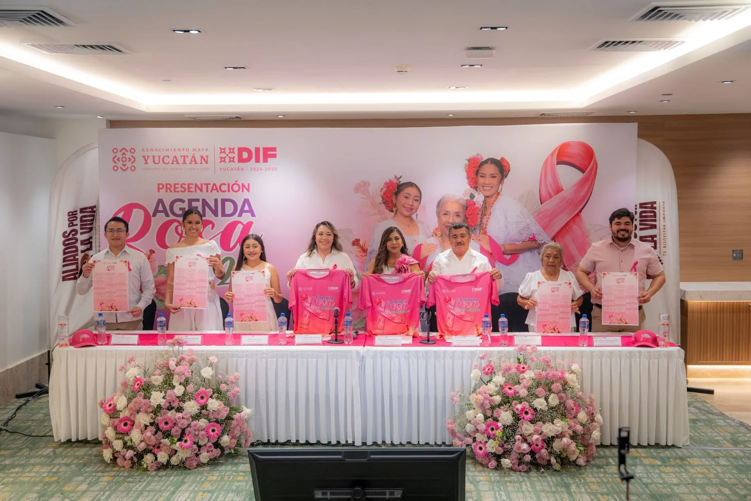 AGENDA ROSA DE YUCATÁN , PARA DETECCIÓN OPORTUNA DEL CÁNCER DE MAMA