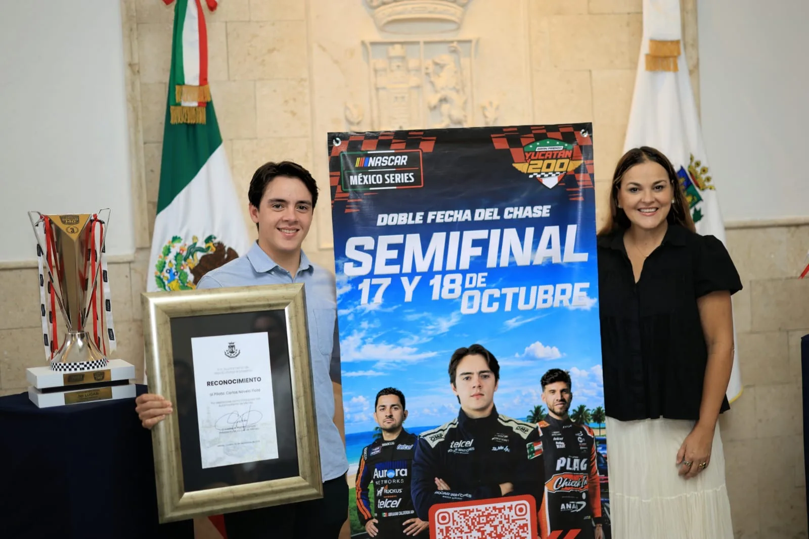 CARLOS NOVELO EMBAJADOR DEL AUTOMOVILISMO DE MÉRIDA