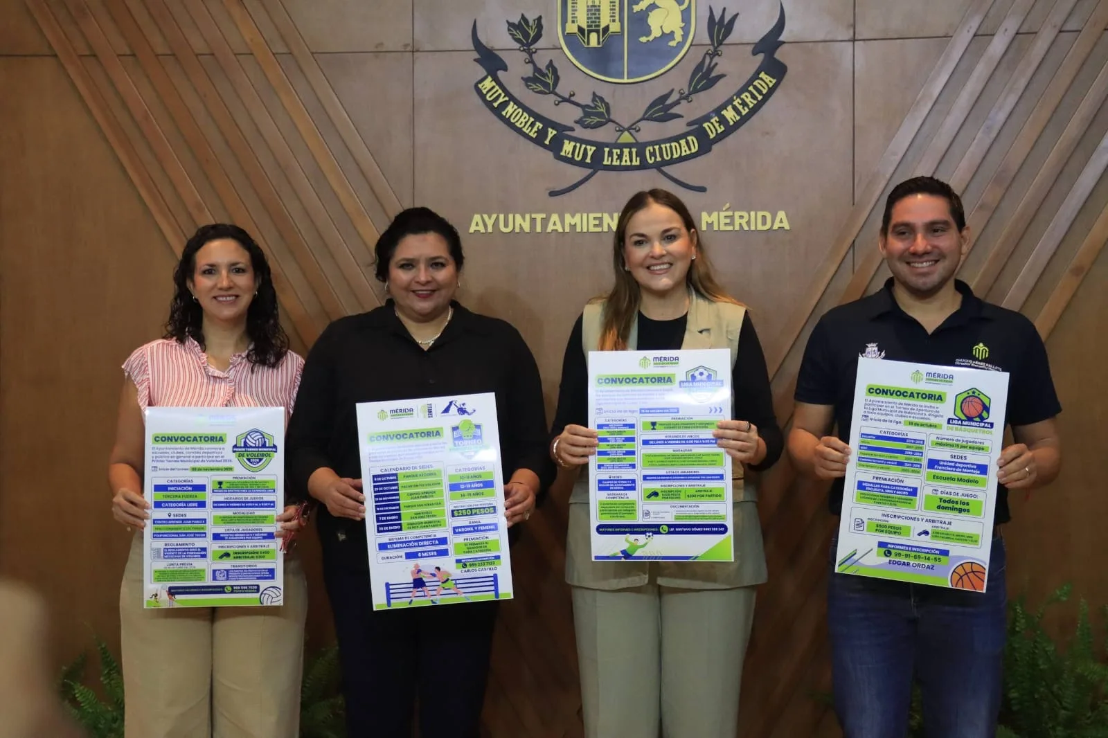 PRESENTAN LIGAS DEPORTIVAS MUNICIPALES