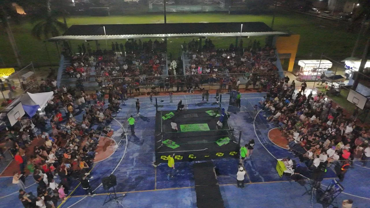 MULSAY SE ENCENDIÓ CON LA LUCHA LIBRE