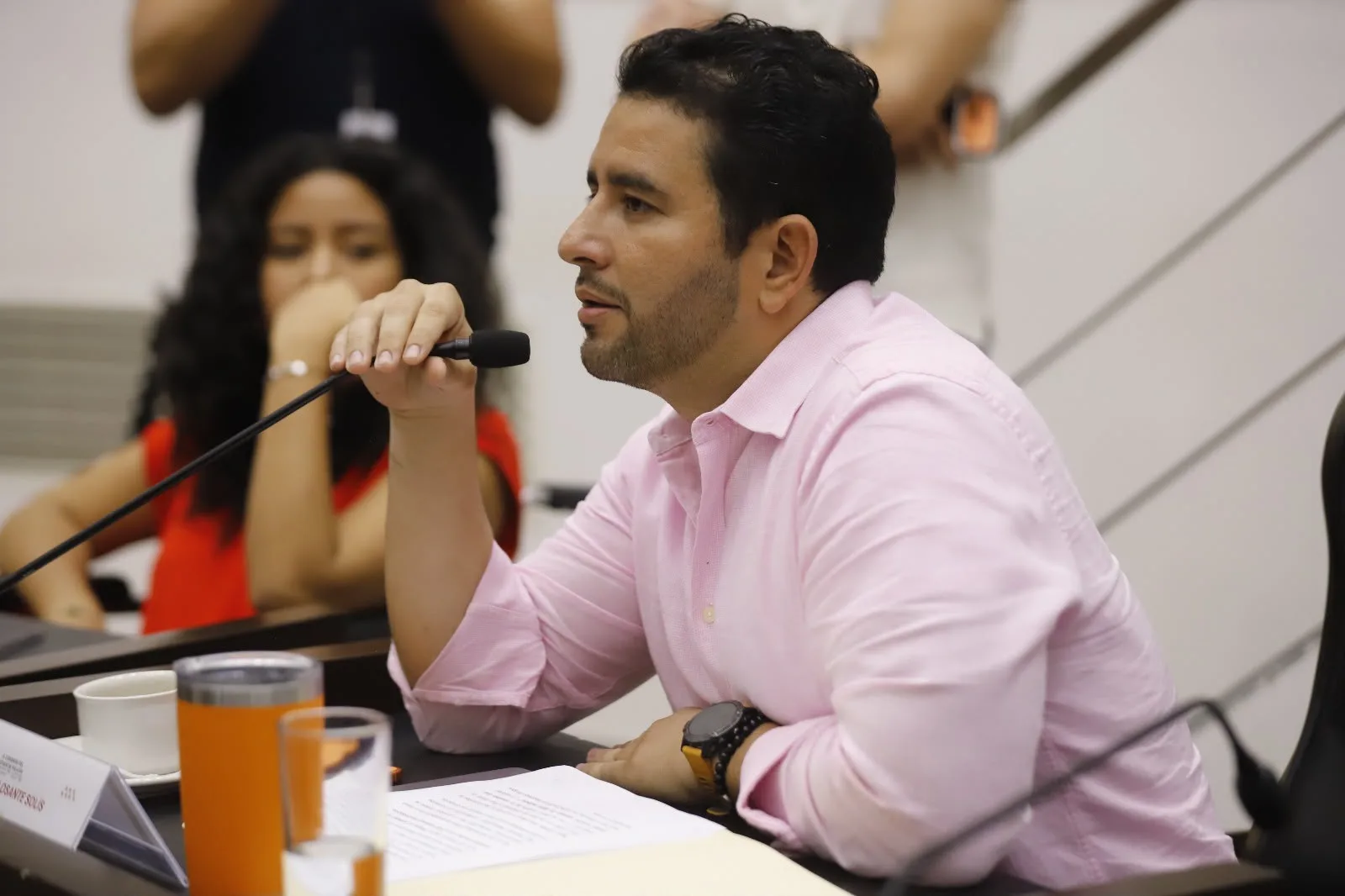 INTEGRANTE DE LA COMISIÓN OPERATIVA  DE MOVIMIENTO CIUDADANO, JAVIER OSANTE