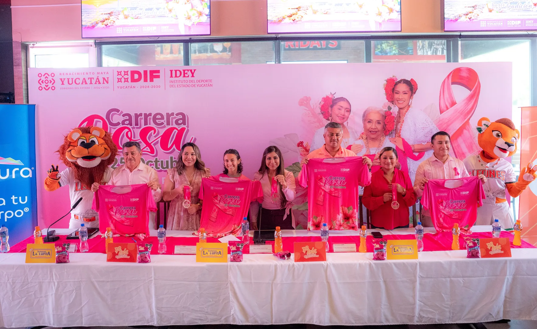 PRESENTAN LA CARRERA ROSA